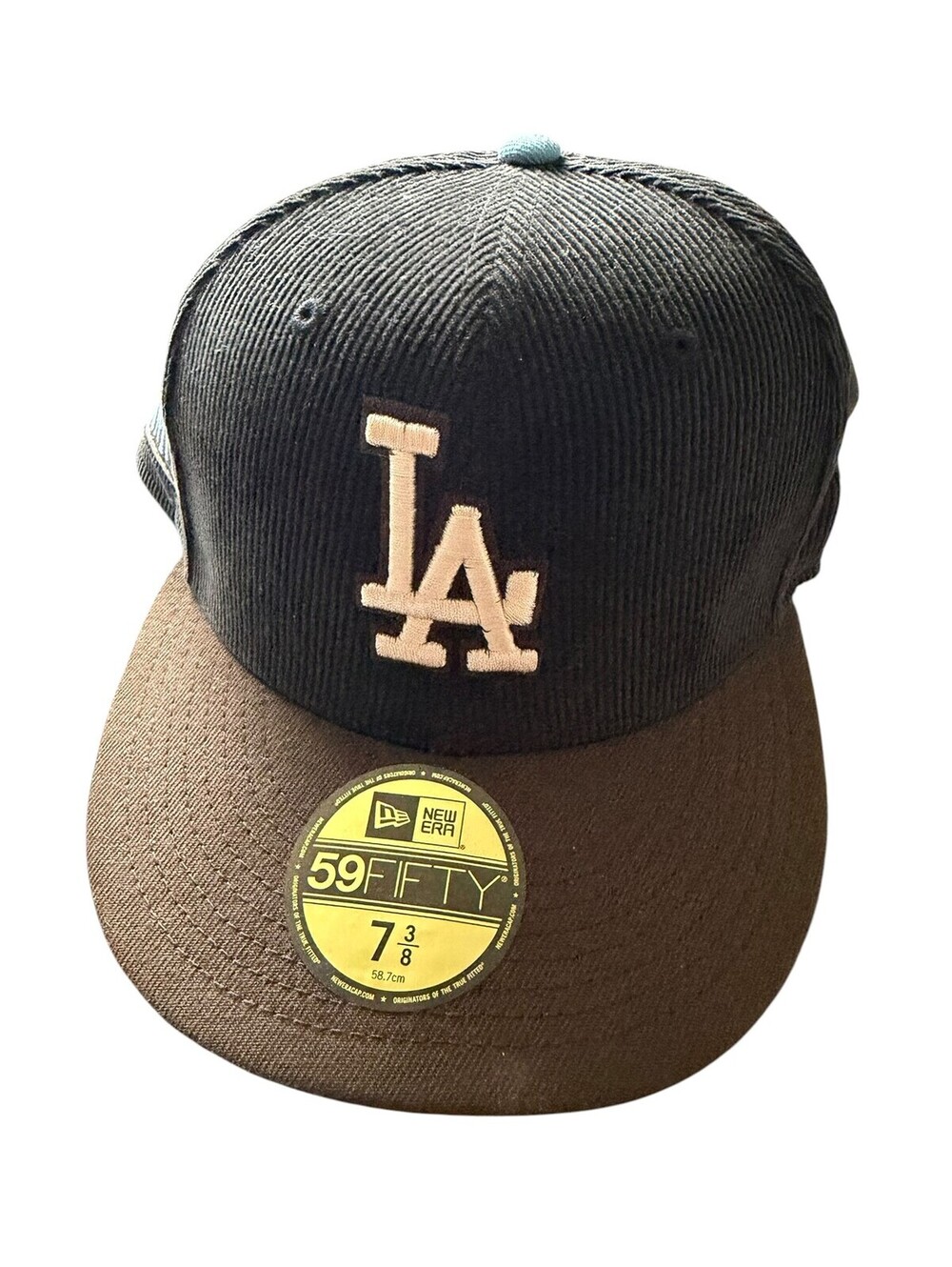 New Era 59FIFTY Dodgers Corduroy Walnut 2000 ASG UV 7 3/8